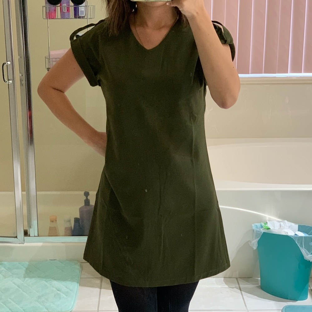 Green Mini Dress